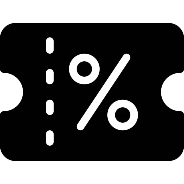 Ndirim Ekommerce Alışveriş Simgesi — Stok Vektör
