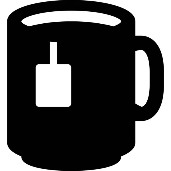 Beber Taza Icono — Vector de stock