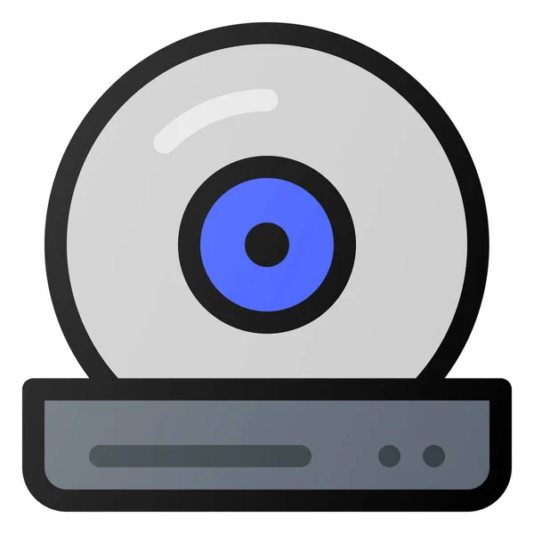 Dvd Player Symbol — Stockvektor