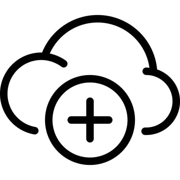 添加云数据图标 — 图库矢量图片