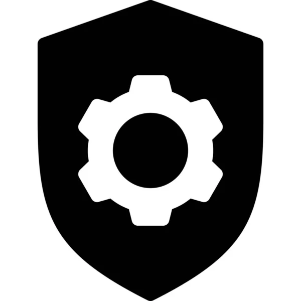Firewall Proteger Icono Protección — Archivo Imágenes Vectoriales