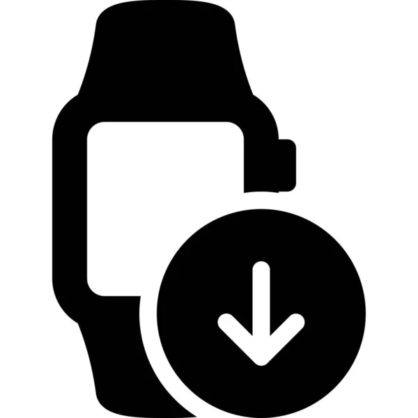 Smart Smart Watch Ikon Letöltése Számítógép Hardver Kategóriában — Stock Vector