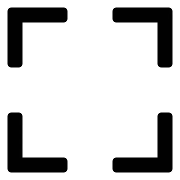 Vollbild Symbol — Stockvektor