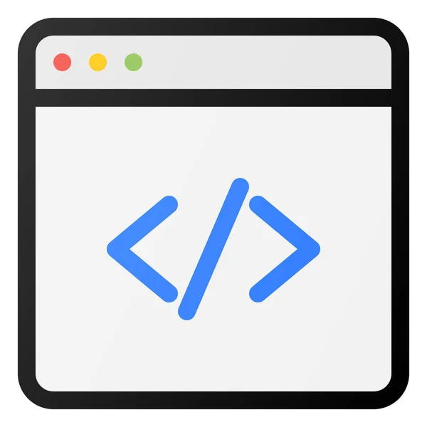 Значок Програми Коду — стоковий вектор