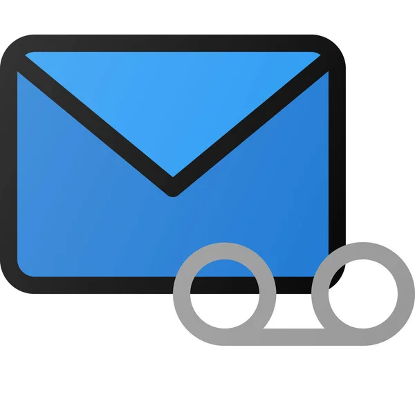 Ícone Mensagem Mail —  Vetores de Stock