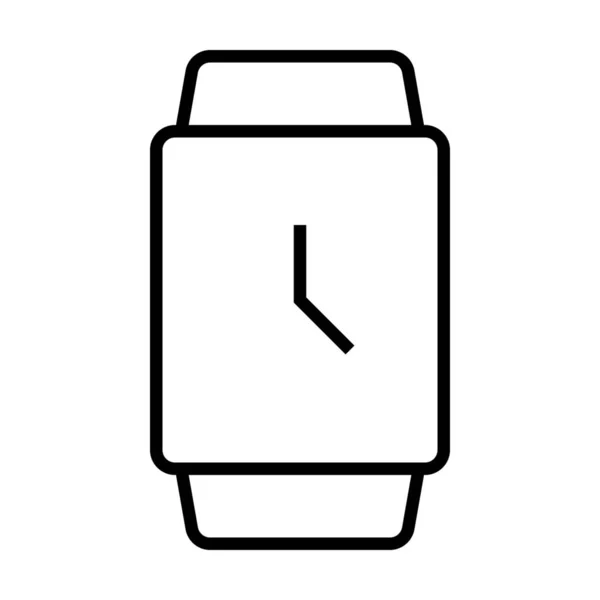 Enhet Timme Smartwatch Ikon Kategori Tecken Och Symboler — Stock vektor