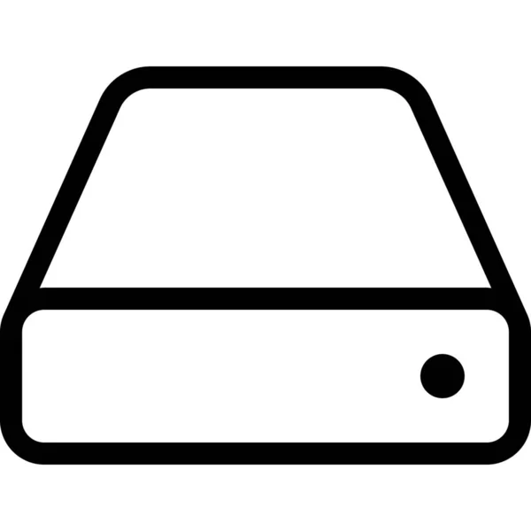 Εικονίδιο Κίνησης Συσκευής Bluetooth Στυλ Περίγραμμα — Διανυσματικό Αρχείο