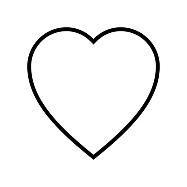 Favorite Feedback Heart Icon — Stock Vector