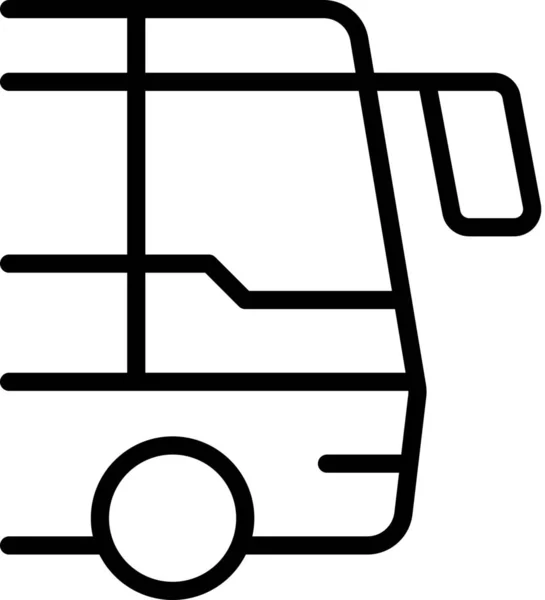 巴士社区公共图标 — 图库矢量图片
