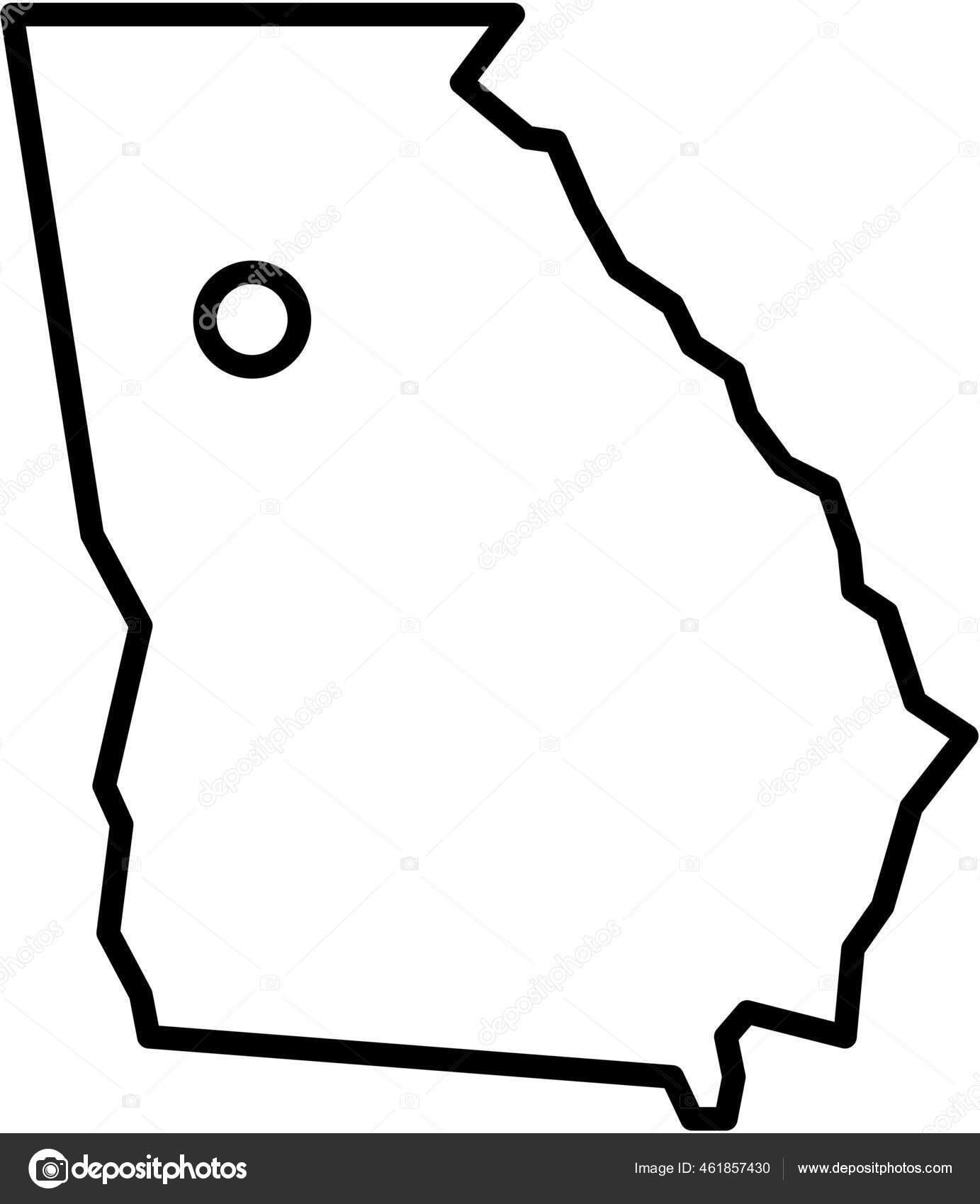 Georgia Outline Iconストックベクター ロイヤリティフリーgeorgia Outline Iconイラスト ページ 2 Depositphotos