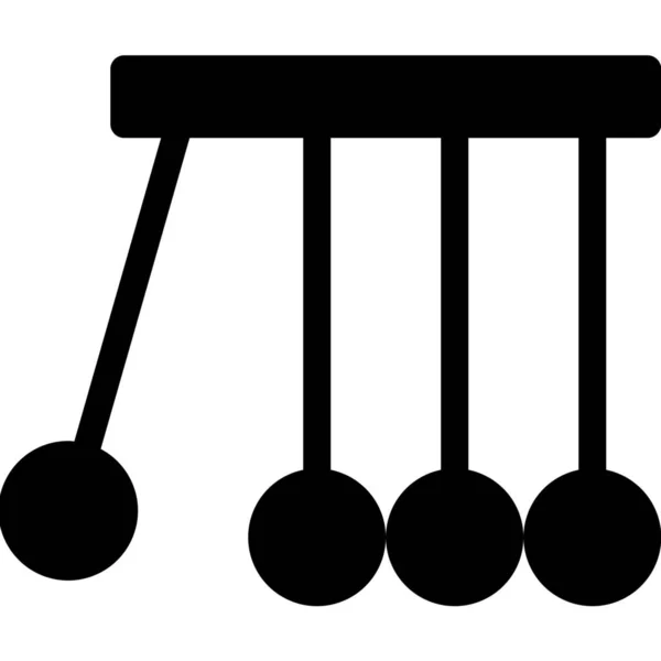 Икона Физики Маятника — стоковый вектор