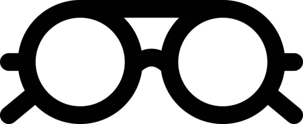 Brilbril Specs Pictogram — Stockvector