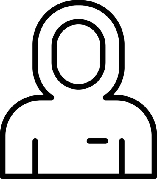 Hoodie Urban Rapper Pictogram — Stockvector