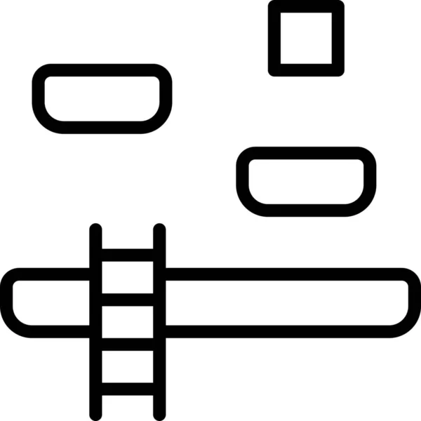 Іконка Гри Платформер Грати — стоковий вектор