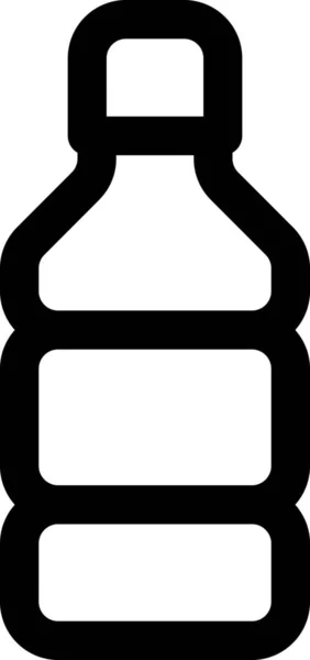 Ikona Płynnego Napoju Butelki — Wektor stockowy