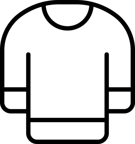 Clothing Winter Sweater Icon — Stock Vector