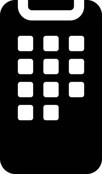 App Icône Appareil Appel Dans Catégorie Appareils Mobiles Applications — Image vectorielle