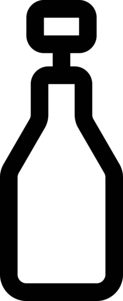 Ikona Napoju Butelki — Wektor stockowy