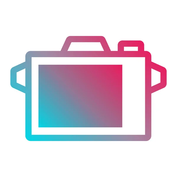 Camera Interface Device Interface Icon Smooth Style — Stock Vector