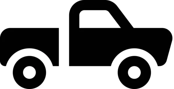 Kar Pick Truck Pictogram — Stockvector