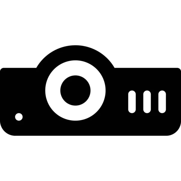 Filmprojector Video Icoon Film Video Categorie — Stockvector