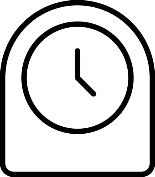 Reloj Dispositivo Mantener Icono — Vector de stock