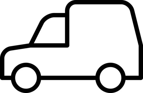 Car Delivery Transport Icon — Stock Vector