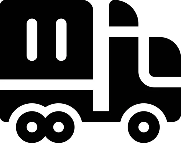 Fahrzeug Lkw Autobahn Symbol — Stockvektor