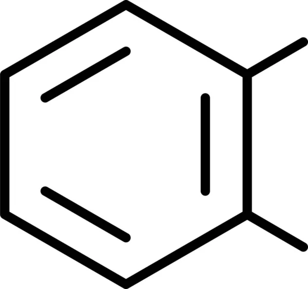 Biokémiai Ikon Kórházakban Egészségügyi Kategóriában — Stock Vector