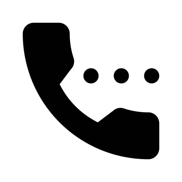 Κλήση Εικονίδιο Κινητού Τηλεφώνου — Διανυσματικό Αρχείο