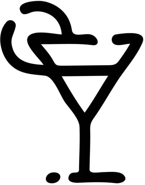 Alcohol Bar Beverage Icon — Stock Vector