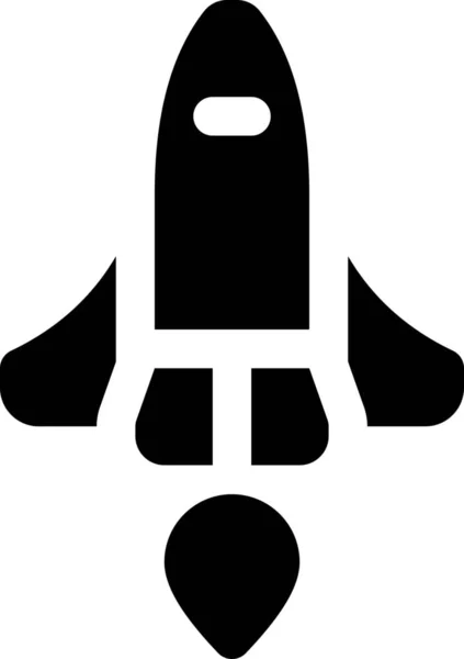 Boosters Crew Liftoff Icon — Stock Vector