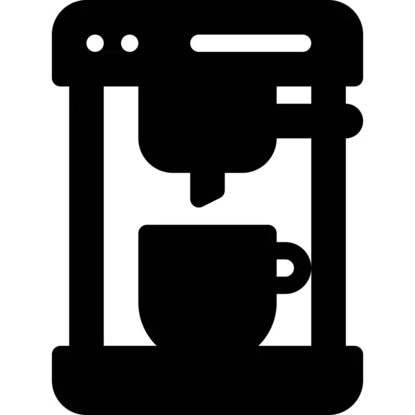 Koffiedrank Espresso Pictogram — Stockvector