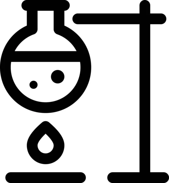 Boiling Chemicals Chemistry Icon — Stock Vector