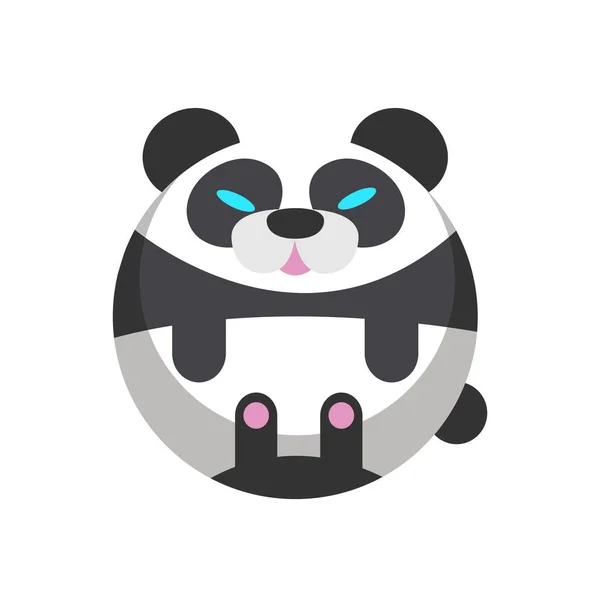 Animal Oso Mamífero Icono Estilo Plano — Vector de stock