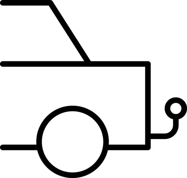 Autofrachthaken Symbol Der Kategorie Fahrzeuge Verkehrsmittel — Stockvektor