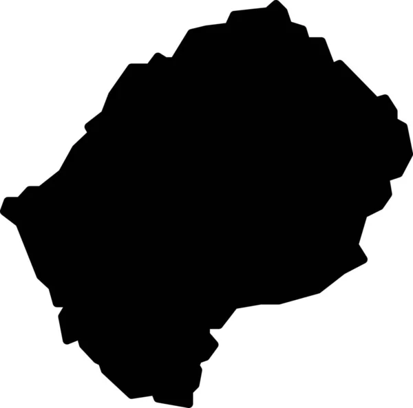 Afrika Huvudstad Ikonen — Stock vektor