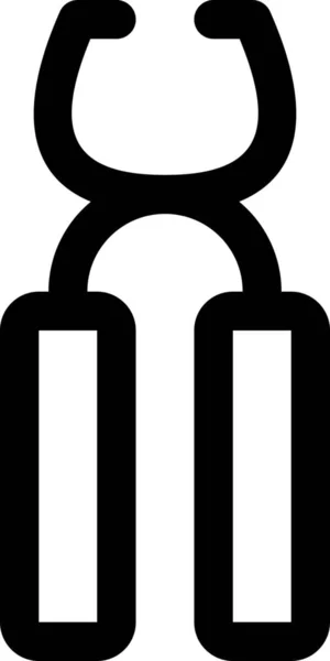 Иконка Ручки Металла Мастерской — стоковый вектор
