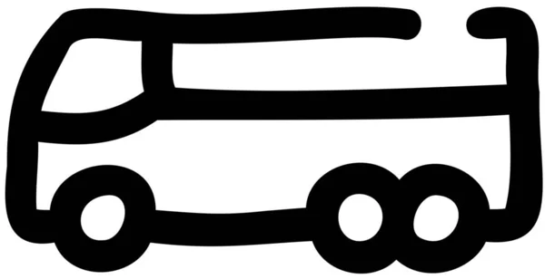 Bus Intercity Öffentliches Symbol Der Kategorie Auto Service Reparatur — Stockvektor