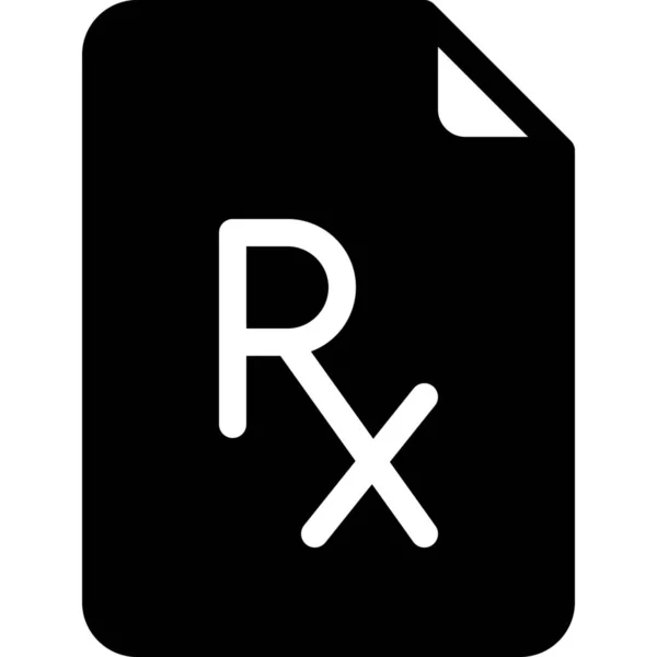 Іконка Медичного Рецепта — стоковий вектор