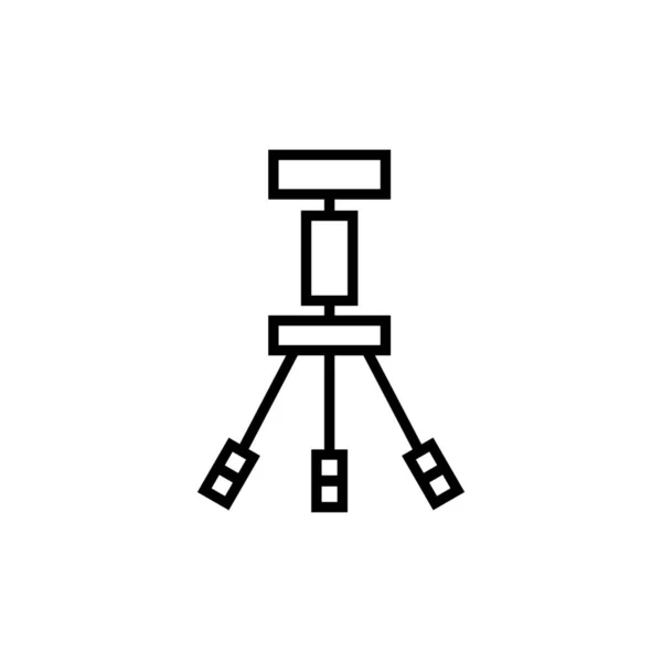 Іконка Зйомки Фотографії Стилі Контур — стоковий вектор