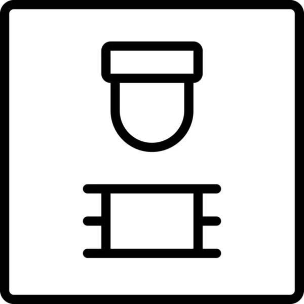 碗排便冲水图标 — 图库矢量图片