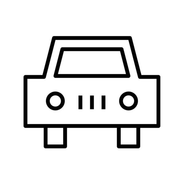 Автомобільний Автомобіль005 Значок Стилі Контур — стоковий вектор