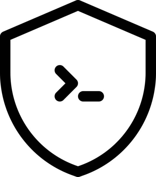 计算机和因特网安全类别中的代码编程保护图标 — 图库矢量图片