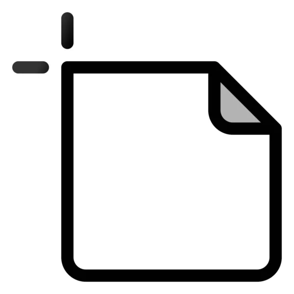 Ikona Nástroje Oříznutí Artboardu — Stockový vektor