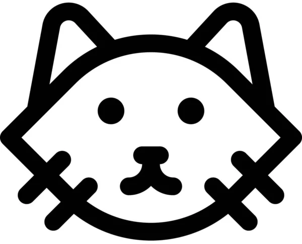 家猫家猫图标 — 图库矢量图片