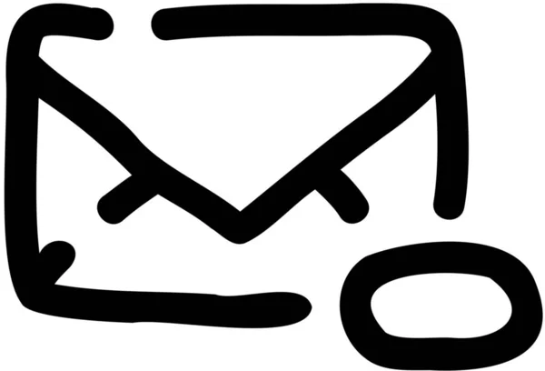 Иконка Загрузки Конверта — стоковый вектор