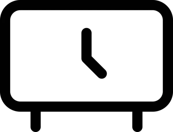 Значок Часов Устройства Хранения — стоковый вектор