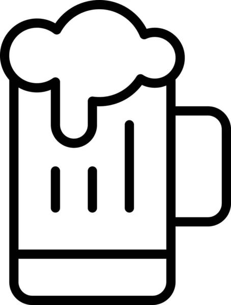 Alkohol Dryck Ikon — Stock vektor