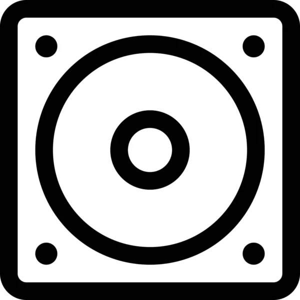 数据光盘驱动器图标 — 图库矢量图片